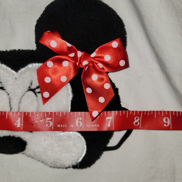Disney Minnie Mouse Fleece Satin Lined Sleep Mask One Size - Picture 6 of 8